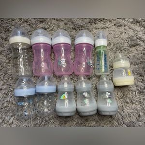 SOLD Baby Bottles Mixed Lot